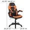 Flash Furniture Black Gaming Desk and Chair Set with Cup Holder BLN-X10D1904-OR-GG - alternate 4